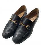 GUCCIグッチ）の古着「ビットローファー」｜ブラック