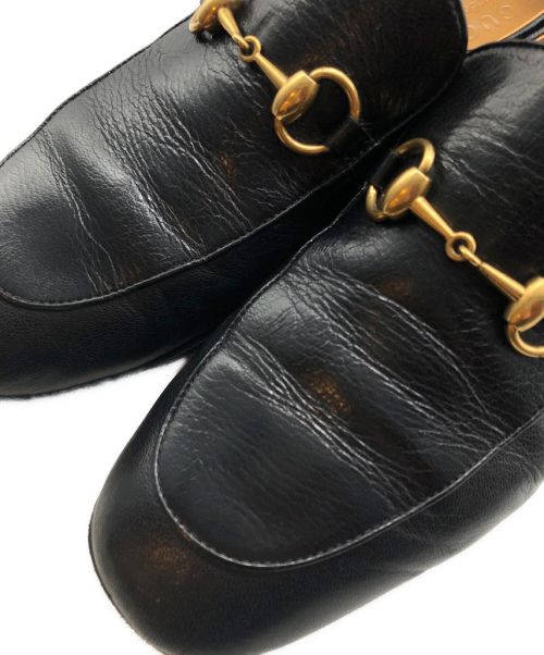 GUCCI（グッチ）GUCCI (グッチ) ビットローファー ブラック サイズ:8 1/2の古着・服飾アイテム