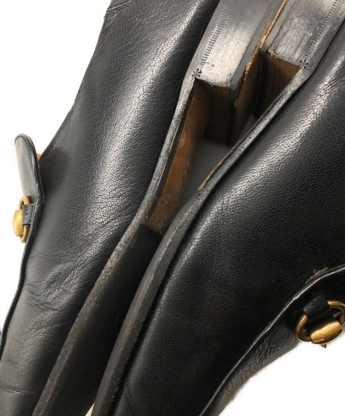 GUCCI（グッチ）GUCCI (グッチ) ビットローファー ブラック サイズ:8 1/2の古着・服飾アイテム