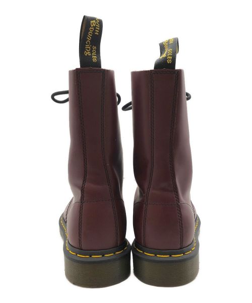 Dr.Martens（ドクターマーチン）Dr.Martens (ドクターマーチン) 10ホールブーツ バーガンディー サイズ:UK6の古着・服飾アイテム