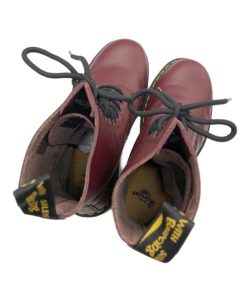 Dr.Martens（ドクターマーチン）Dr.Martens (ドクターマーチン) 10ホールブーツ バーガンディー サイズ:UK6の古着・服飾アイテム