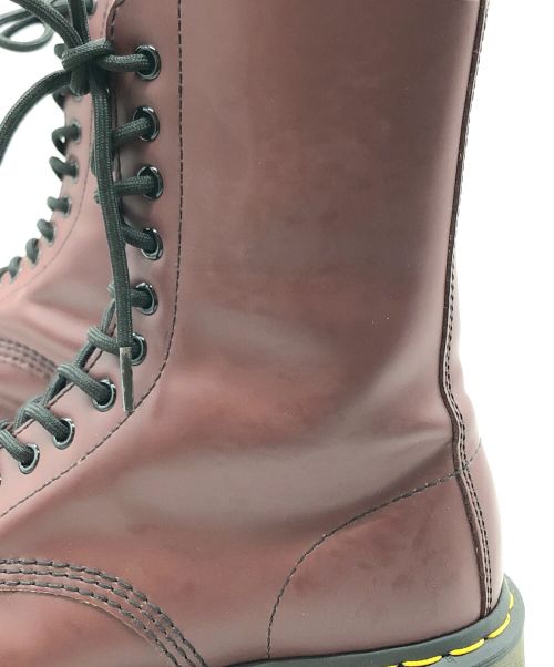 Dr.Martens（ドクターマーチン）Dr.Martens (ドクターマーチン) 10ホールブーツ バーガンディー サイズ:UK6の古着・服飾アイテム
