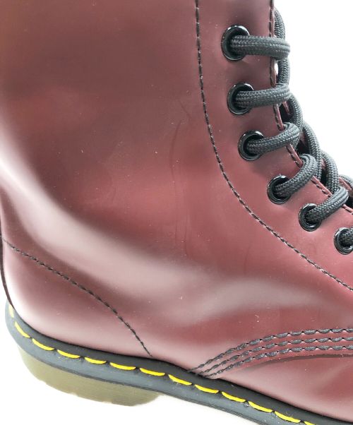 Dr.Martens（ドクターマーチン）Dr.Martens (ドクターマーチン) 10ホールブーツ バーガンディー サイズ:UK6の古着・服飾アイテム