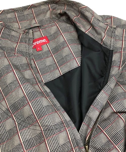 SUPREME（シュプリーム）SUPREME (シュプリーム) track half zip pullover/トラック ハーフ ジップ プルオーバー ベージュ サイズ:Lの古着・服飾アイテム