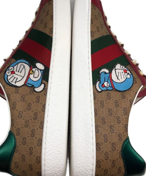 GUCCI（グッチ）GUCCI (グッチ) ローカットスニーカー ベージュ サイズ:SIZE 9の古着・服飾アイテム