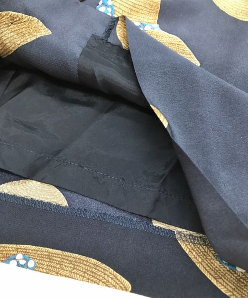 PINK HOUSE（ピンクハウス）PINK HOUSE (ピンクハウス) 総柄ワンピース ネイビー サイズ:表記なしの古着・服飾アイテム