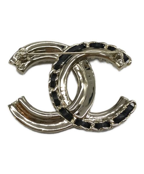 CHANEL（シャネル）CHANEL (シャネル) ココマークビジューブローチ ゴールドの古着・服飾アイテム