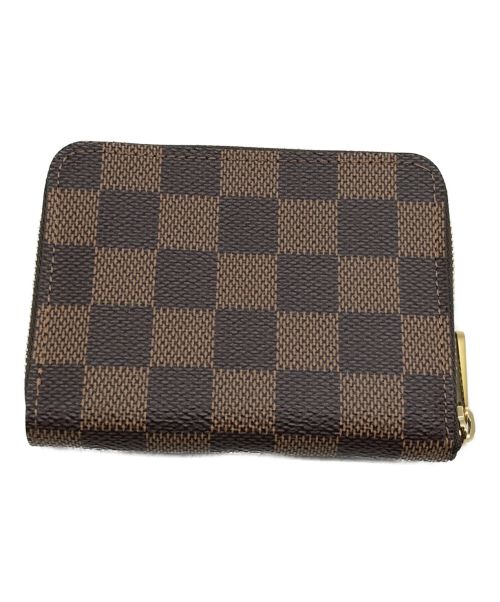 LOUIS VUITTON（ルイ ヴィトン）LOUIS VUITTON (ルイ ヴィトン) ダミエ・エヌべ・ジッピー・コインパース ブラウンの古着・服飾アイテム