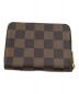 LOUIS VUITTON (ルイ ヴィトン) ダミエ・エヌべ・ジッピー・コインパース ブラウン：28000円