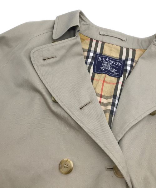 Burberry's（バーバリー）Burberry's (バーバリーズ) 裏地ノヴァチェックトレンチコート ベージュ サイズ:表記なしの古着・服飾アイテム