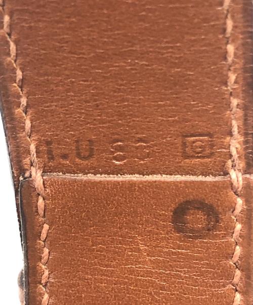 HERMES（エルメス）HERMES (エルメス) エトリヴィエールダブルバックルレザーベルト ブラウンの古着・服飾アイテム