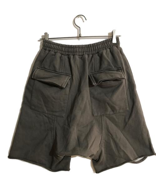 epide PREFAB（エピデプレファブ）epide PREFAB (エピデプレファブ) Drop-Crotch Distressed Shorts ブラック サイズ:表記なしの古着・服飾アイテム