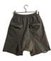 epide PREFAB (エピデプレファブ) Drop-Crotch Distressed Shorts ブラック サイズ:表記なし：6000円