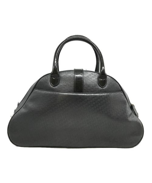 Christian Dior（クリスチャン ディオール）Christian Dior (クリスチャン ディオール) トロッター柄ハンドバッグ ブラックの古着・服飾アイテム