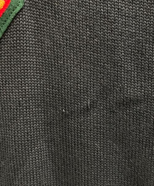 KOLOR（カラー）KOLOR (カラー) ワッペンＶネックロゴニット ネイビー サイズ:SIZE 3の古着・服飾アイテム