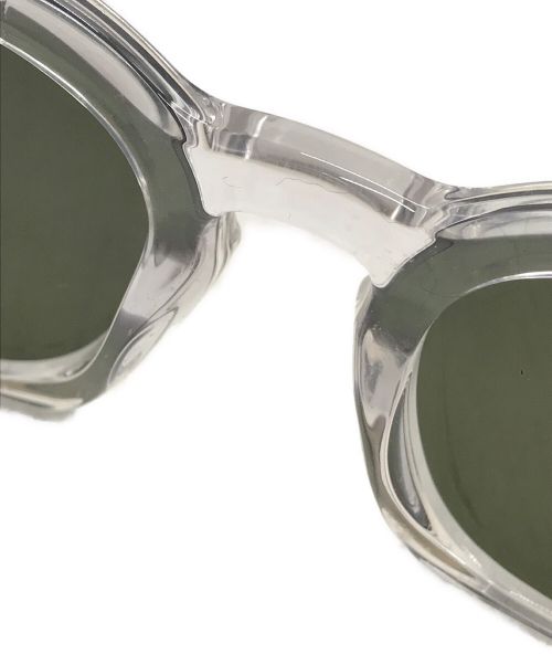 MONCLER（モンクレール）MONCLER (モンクレール) クリアフレームサングラスの古着・服飾アイテム