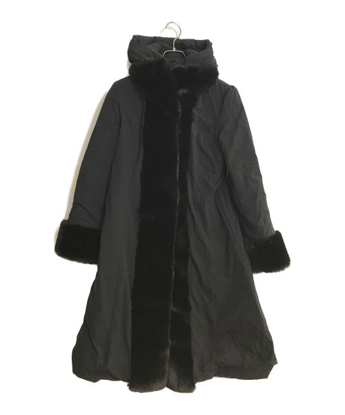 M'S GRACY（エムズグレイシー）M'S GRACY (エムズグレイシー) リバーシブルダウンコート ブラック サイズ:38の古着・服飾アイテム