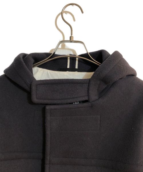 ATON（エイトン）ATON (エイトン) SUPER160s DOUBLE MELTON DUFFLE COATスーパー160ｓダブルメルトンコート グレー サイズ:SIZE 04の古着・服飾アイテム