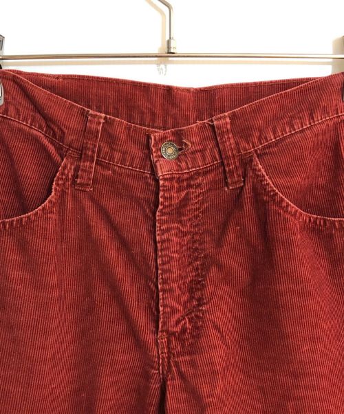 LEVI'S（リーバイス）LEVI'S (リーバイス) オールドフレアコーデュロイパンツ レッド サイズ:表記なしの古着・服飾アイテム