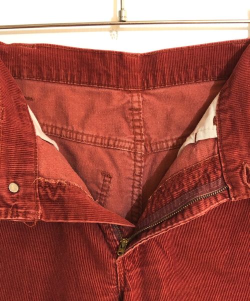 LEVI'S（リーバイス）LEVI'S (リーバイス) オールドフレアコーデュロイパンツ レッド サイズ:表記なしの古着・服飾アイテム