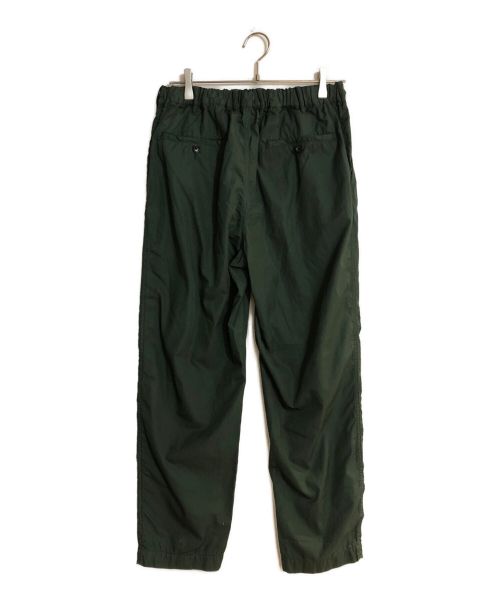 Graphpaper（グラフペーパー）Graphpaper (グラフペーパー) Garment Dyed Twill Slacks グリーン サイズ:1の古着・服飾アイテム