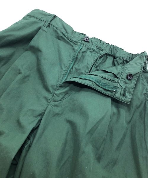 Graphpaper（グラフペーパー）Graphpaper (グラフペーパー) Garment Dyed Twill Slacks グリーン サイズ:1の古着・服飾アイテム