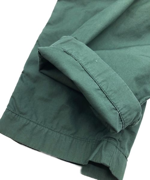 Graphpaper（グラフペーパー）Graphpaper (グラフペーパー) Garment Dyed Twill Slacks グリーン サイズ:1の古着・服飾アイテム