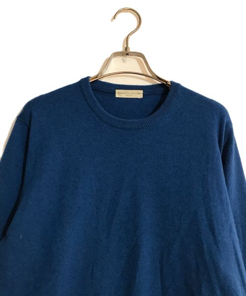 ROBERTO COLLINA（ロベルトコリーナ）ROBERTO COLLINA (ロベルトコリーナ) カシミヤニット ブルー サイズ:表記なしの古着・服飾アイテム