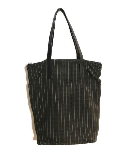 MARNI（マルニ）MARNI (マルニ) ストライプトートバッグ ブラックの古着・服飾アイテム