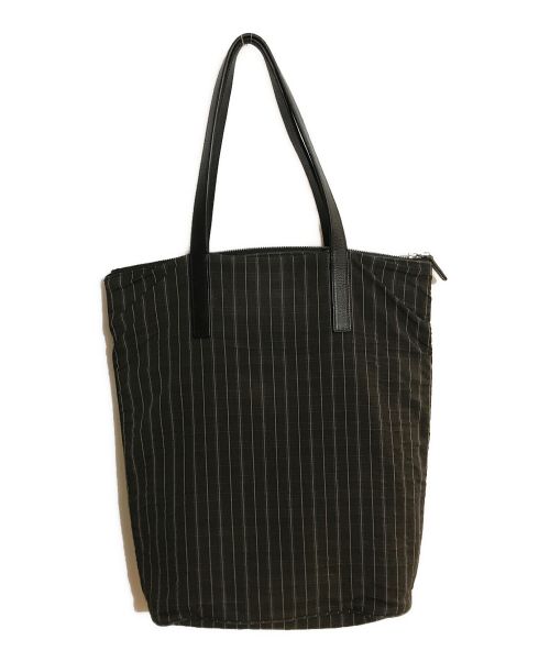 MARNI（マルニ）MARNI (マルニ) ストライプトートバッグ ブラックの古着・服飾アイテム