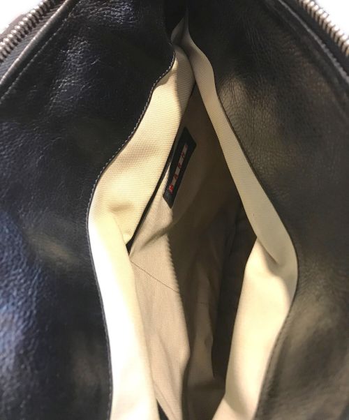 MARNI（マルニ）MARNI (マルニ) ストライプトートバッグ ブラックの古着・服飾アイテム