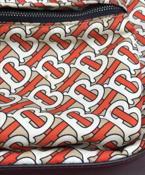BURBERRY（バーバリー）BURBERRY (バーバリー) モノグラム リュックサック ブラウンの古着・服飾アイテム