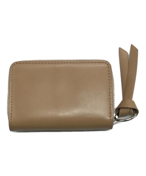 JIMMY CHOO（ジミーチュウ）JIMMY CHOO (ジミーチュウ) ラウンドジップコインケース ベージュの古着・服飾アイテム