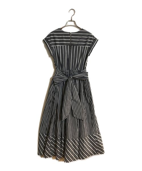 HER LIP TO（ハーリップトゥ）Her lip to (ハーリップトゥ) Lover Back Ribbon Dress/ラブバックリボンドレス ネイビー サイズ:Mの古着・服飾アイテム