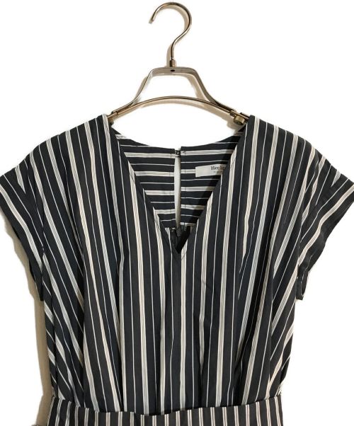 HER LIP TO（ハーリップトゥ）Her lip to (ハーリップトゥ) Lover Back Ribbon Dress/ラブバックリボンドレス ネイビー サイズ:Mの古着・服飾アイテム