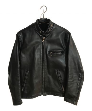 中古・古着通販】Schott (ショット) ライナー付シングルライダース 中古・古着通販】Schott (ショット) ライナー付シングルライダース