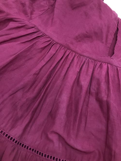 merlette（マーレット）Merlette (マーレット) ティアードワンピース レッド サイズ:X SMALLの古着・服飾アイテム