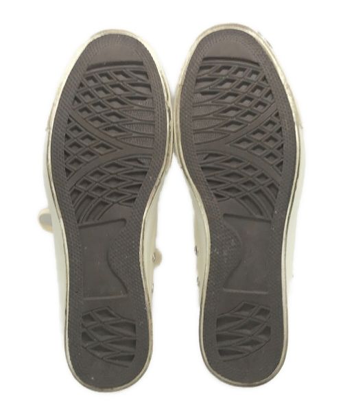 R.C.A（アールシーエー）R.C.A (アールシーエー) アーミー キャンバス レトロ スニーカー ホワイト サイズ:9Mの古着・服飾アイテム