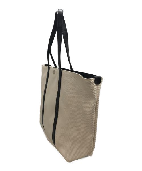 Breath TOPKAPI（ブレストプカピ）Breath TOPKAPI (ブレストプカピ) 舟形トートバッグ アイボリー×ブラックの古着・服飾アイテム