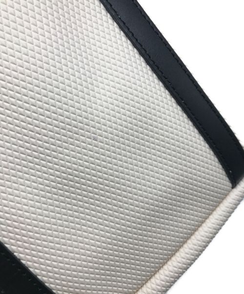 Breath TOPKAPI（ブレストプカピ）Breath TOPKAPI (ブレストプカピ) 舟形トートバッグ アイボリー×ブラックの古着・服飾アイテム