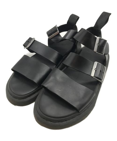 Dr.Martens（ドクターマーチン）Dr.Martens (ドクターマーチン) GRYPHON サンダル ブラック サイズ:UK 6の古着・服飾アイテム