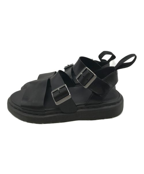 Dr.Martens（ドクターマーチン）Dr.Martens (ドクターマーチン) GRYPHON サンダル ブラック サイズ:UK 6の古着・服飾アイテム