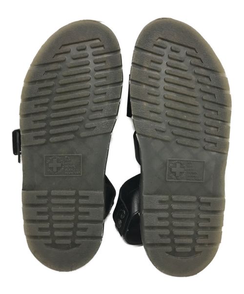 Dr.Martens（ドクターマーチン）Dr.Martens (ドクターマーチン) GRYPHON サンダル ブラック サイズ:UK 6の古着・服飾アイテム