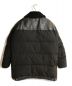 DSQUARED2 (ディースクエアード) マルチファブリックダウンジャケット インディゴ×ブラック サイズ:54：33000円