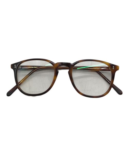 OLIVER PEOPLES（オリバーピープルズ）OLIVER PEOPLES (オリバーピープルズ) FIMLEY ブラウン サイズ:SIZE 49の古着・服飾アイテム