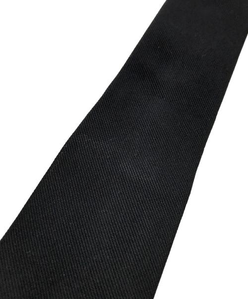 GUCCI（グッチ）GUCCI (グッチ) タイガーエンブロイドネクタイ ブラック サイズ:表記なしの古着・服飾アイテム