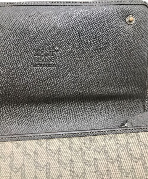 MONTBLANC（モンブラン）MONTBLANC (モンブラン) 長財布 グレーの古着・服飾アイテム