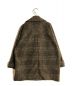 Spick and Span (スピックアンドスパン) Wスライバーチェックハーフコート ブラウン サイズ:36：9000円