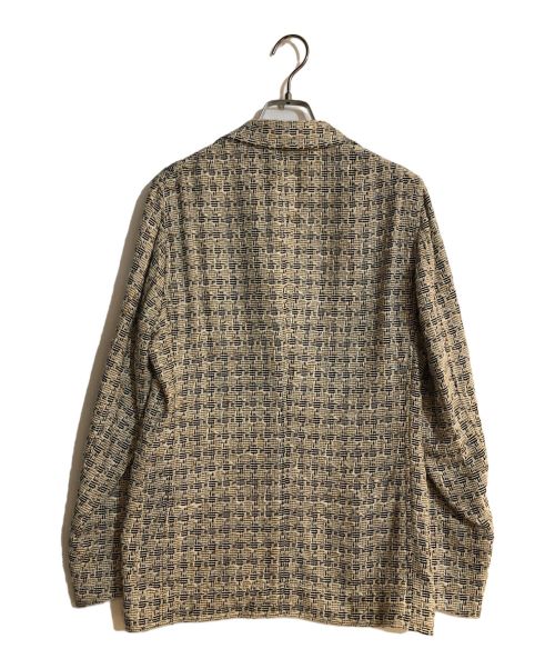 THE GIGI（ザ・ジジ）THE GIGI (ザ・ジジ) シルクブレンドテーラードジャケット ベージュ サイズ:44の古着・服飾アイテム