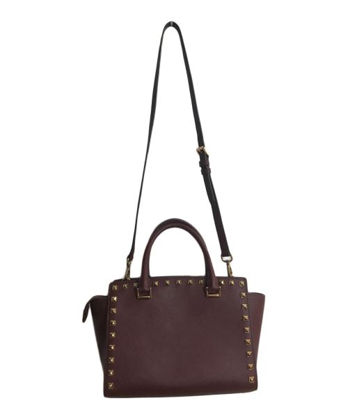 MICHAEL KORS（マイケル・コース）MICHAEL KORS (マイケルコース) 2WAYスタッズショルダーバッグの古着・服飾アイテム